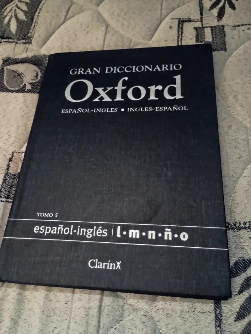 Gran Diccionario Oxford Español Ingles - Imagen 1