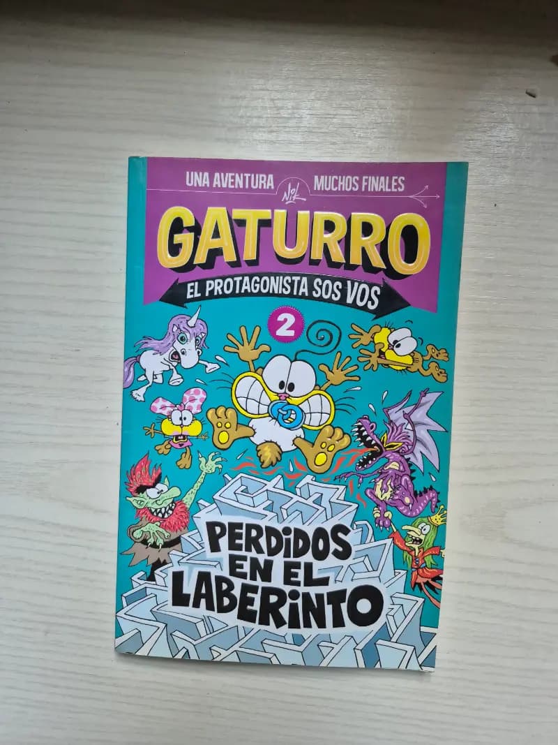 Perdidos en El Laberinto (Gaturro. El Protagonista Sos Vos 2) - Imagen 1