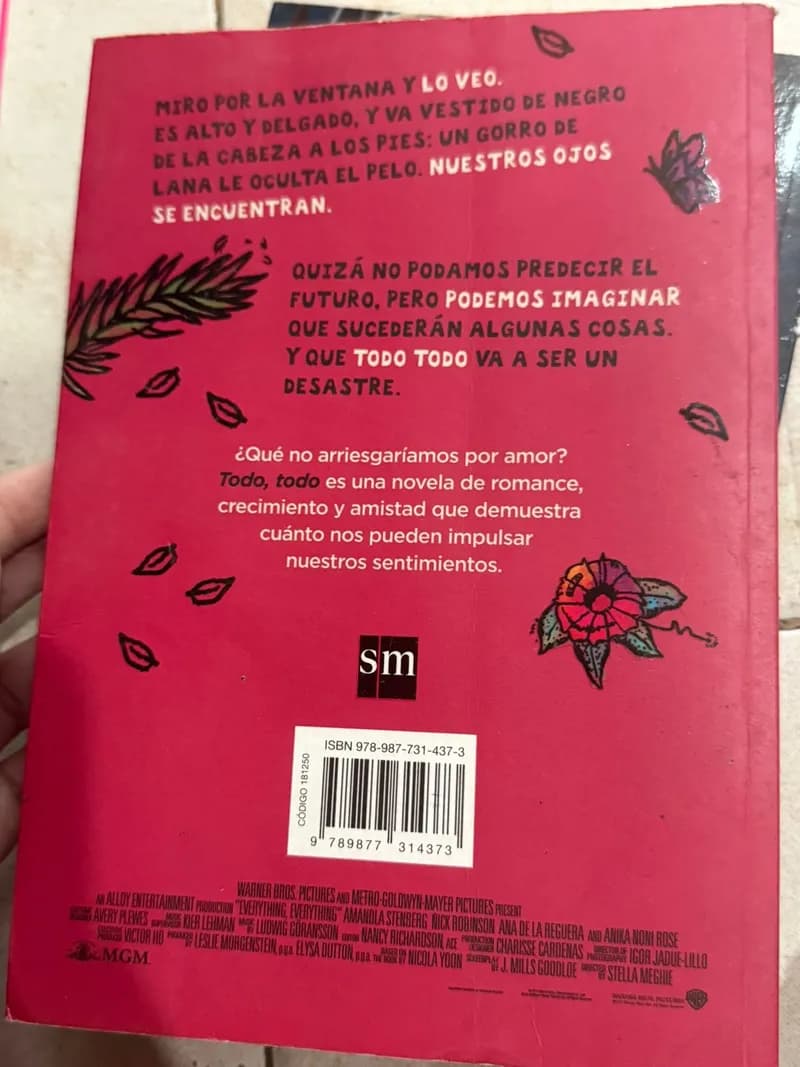 Portada de Todo, Todo