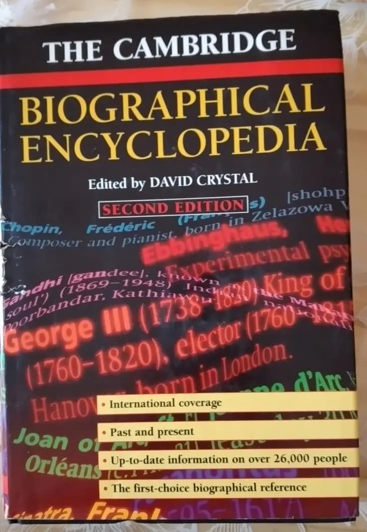 The Cambridge Biographical Encyclopedia - Imagen 1