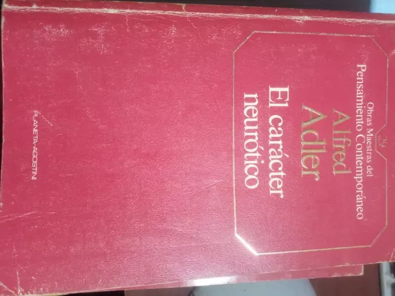 El Carácter Neurótico - Imagen 1