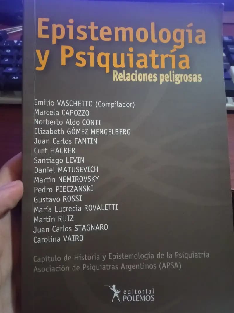 Epistemologia y Psiquiatria - Imagen 1