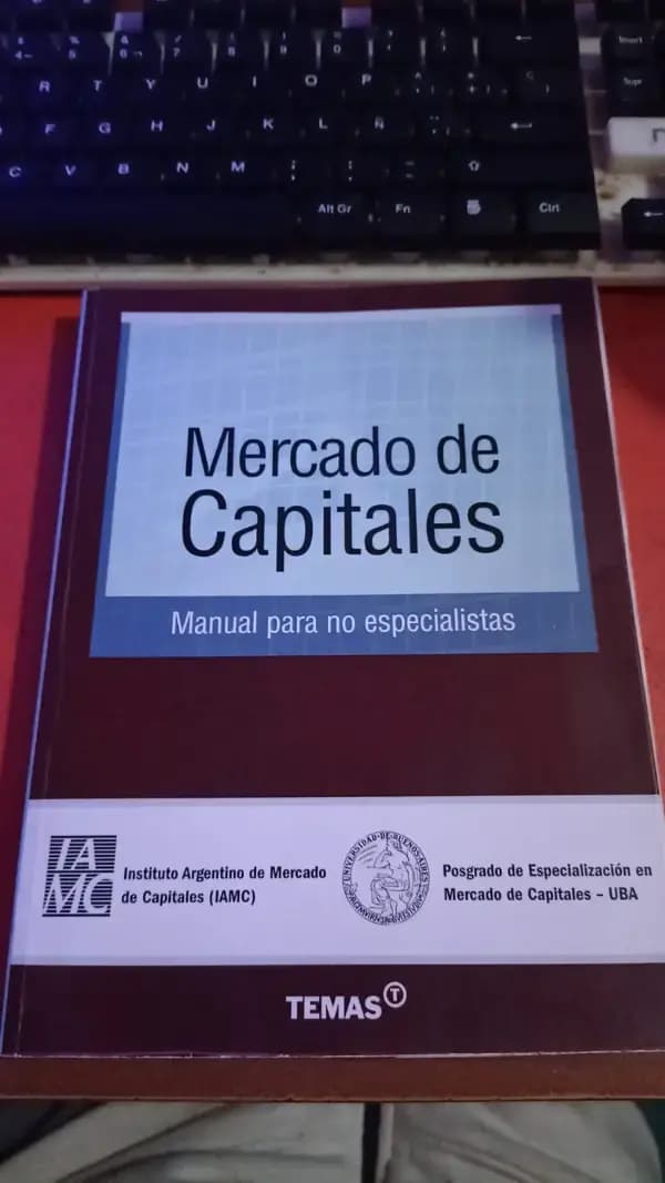 Título de La Publicación: Mercado de Capitales para No Especialistas - 9na Edicion (Iamc) - Imagen 1