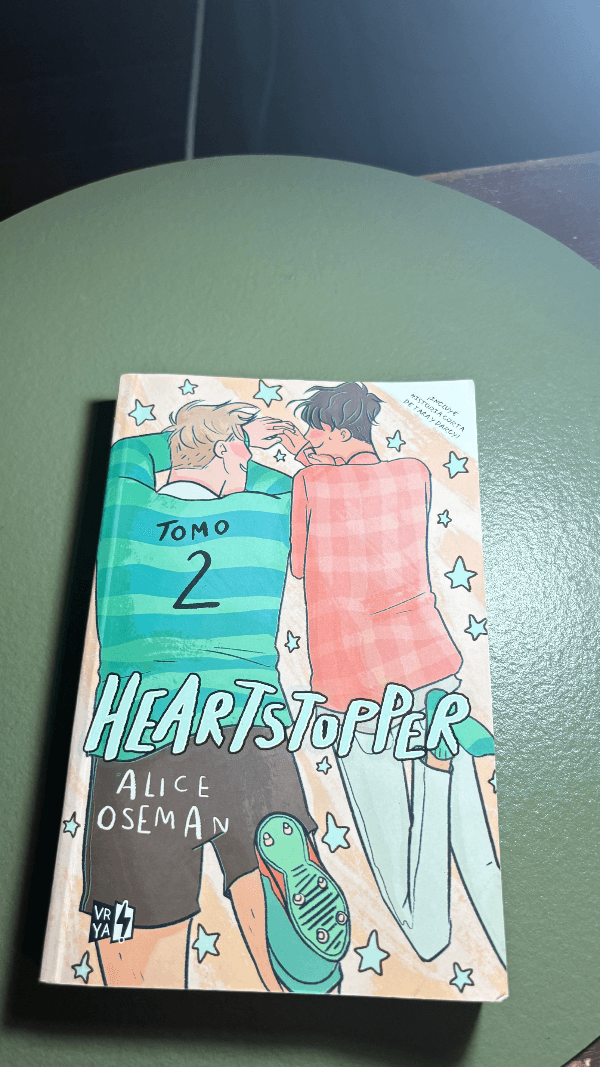 Portada de Heartstopper #2: a Graphic Novel