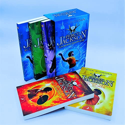 Percy Jackson y Los Dioses del Olimpo (Estuche con: El Ladrón del Rayo|el Mar de Los Monstruos|la Maldición del Titán) - Imagen 1