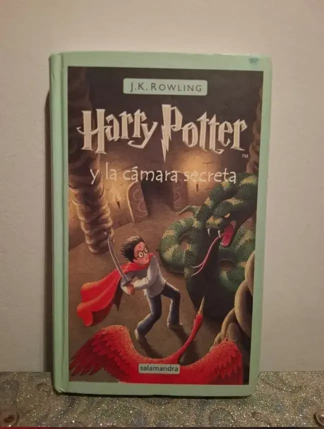 Portada de Harry Potter y La Cámara Secreta