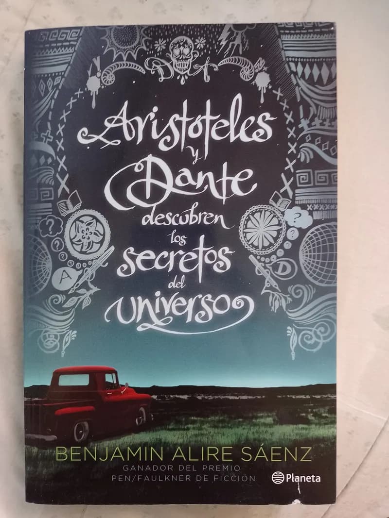 Portada de Aristóteles y Dante Descubren Los Secretos del Universo