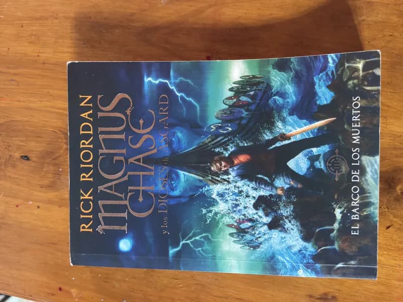 Portada de El Barco de Los Muertos (Magnus Chase y Los Dioses de Asgard 3)