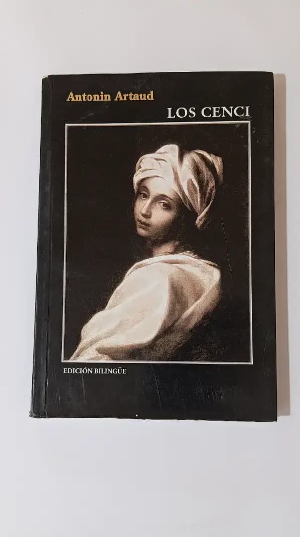 Portada de Los Cenci (Edición Bilingüe)